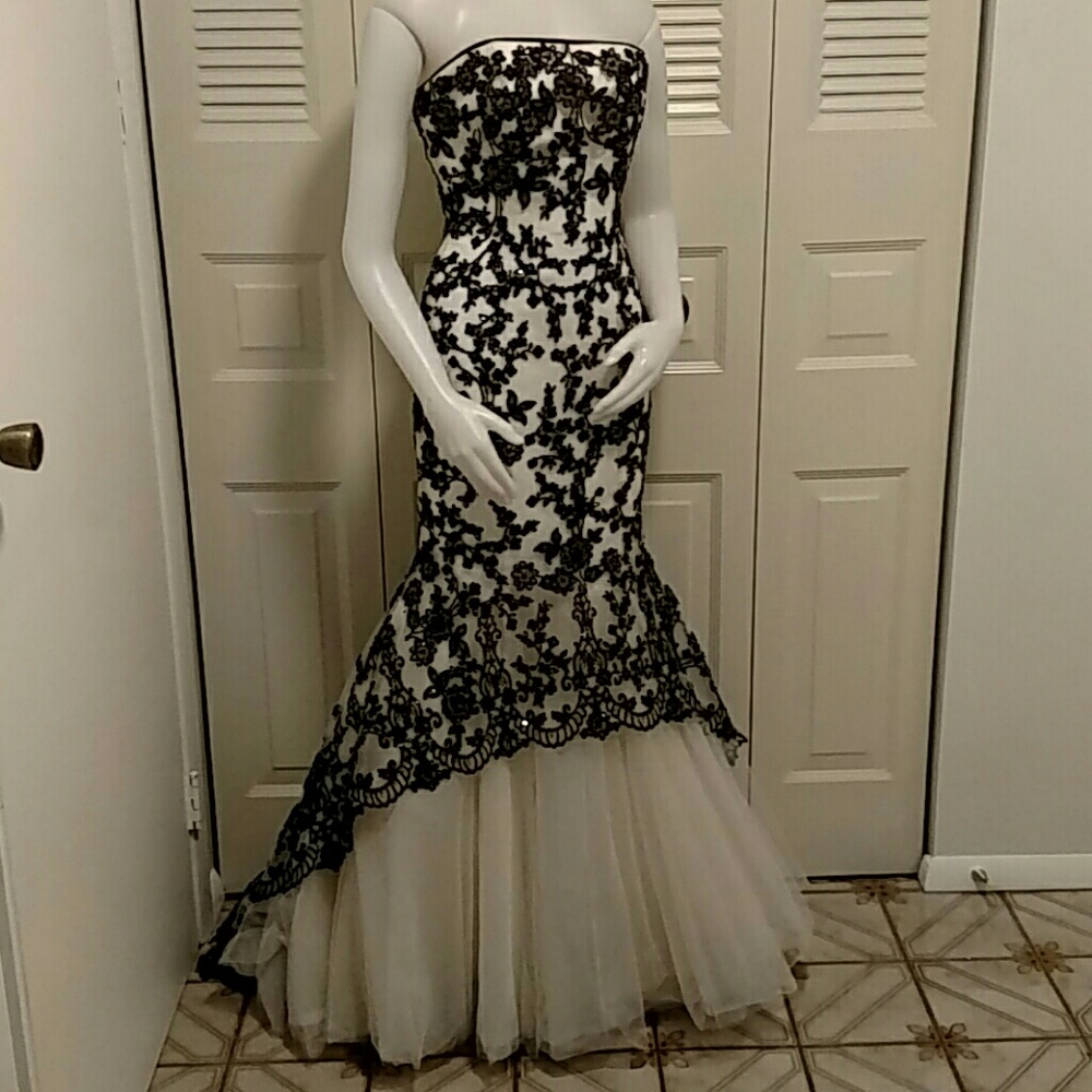 Stunning vintage tiffany design's dress